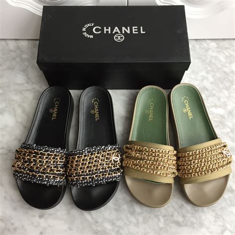 chanel slipper